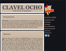 Tablet Screenshot of clavelocho.com